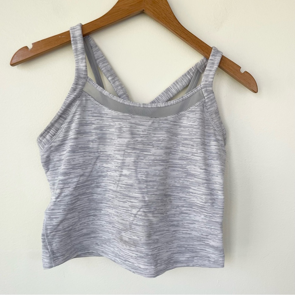 Lululemon Rally Your Heart Tank Wee Are From Space Nimbus Battleship 8 *CROPPED* - Picture 3 of 8